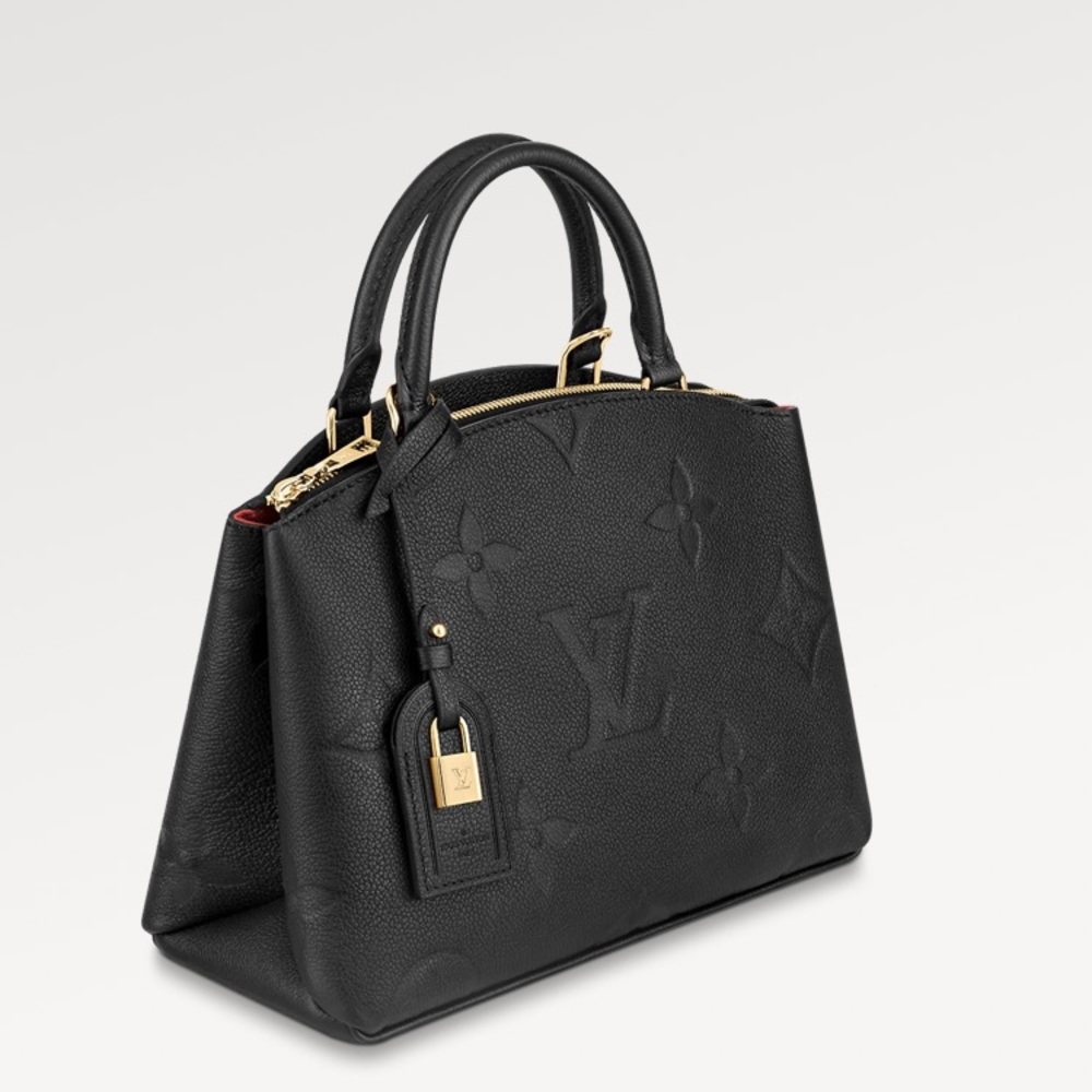 Brand new black Louis Vuitton Petite Palais handbag.
